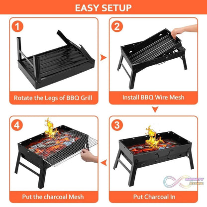 A Barbecue Grill used for making barbecue of types of food stuffs like vegetables, chicken meat etc. - infinityexculsivestore.com