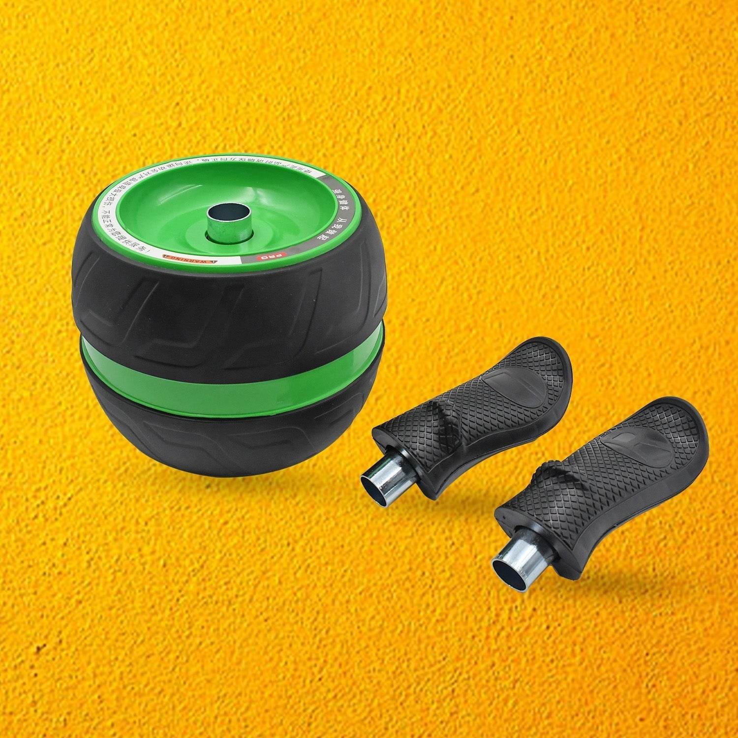 AB Carver Pro Roller, Core Workout Abdominal Stomach Muscle Fitness Exercise Training Equipment with Knee Mat Perfect Wheel Trainer for Man, Woman Body building, Home Gym - infinityexculsivestore.com
