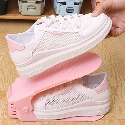 ADJUSTABLE FOLDING SHOE SLOTS ORGANIZER. - infinityexculsivestore.com