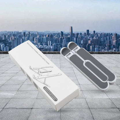ADJUSTABLE TABLET STAND HOLDER WITH BUILT-IN FOLDABLE LEGS AND HIGH QUALITY FIBRE - infinityexculsivestore.com