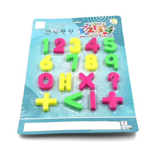 AT42 Magnetic Number Symbol Baby Toy and game for kids and babies for playing and enjoying purposes. - infinityexculsivestore.com