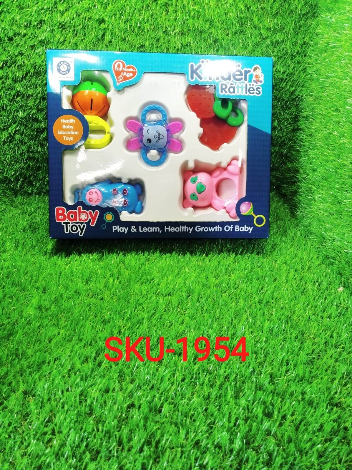 AT54 Rattles Baby Toy and game for kids and babies for playing and enjoying purposes. - infinityexculsivestore.com