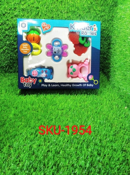 AT54 Rattles Baby Toy and game for kids and babies for playing and enjoying purposes. - infinityexculsivestore.com