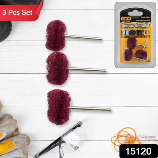 Abrasive Buffing Polishing Wheel Set (3 Pcs) - infinityexculsivestore.com