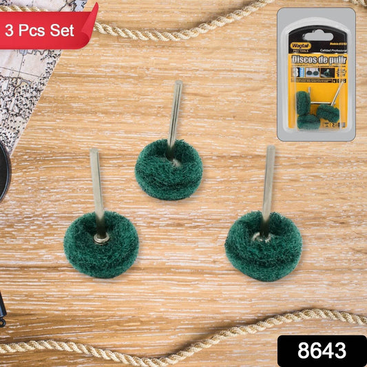 Abrasive Buffing Polishing Wheel Set (3 Pcs) - infinityexculsivestore.com