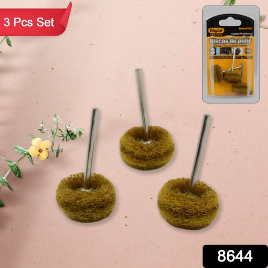 Abrasive Buffing Polishing Wheel Set (3 Pcs) - infinityexculsivestore.com