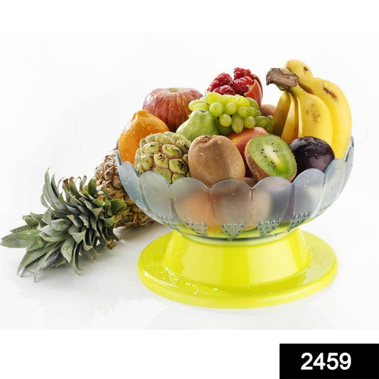 Absolute Plastic Round Revolving Fruit and Vegetable Bowl - infinityexculsivestore.com