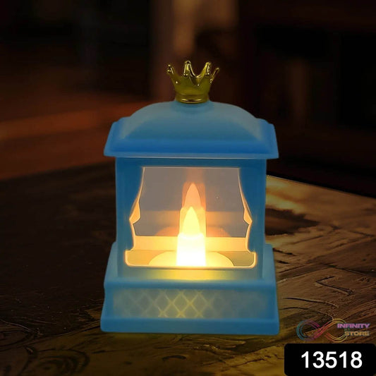 Acrylic Battery Operated Mini Square LED Lantern (1Pc) - infinityexculsivestore.com