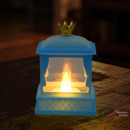 Acrylic Battery Operated Mini Square LED Lantern (1Pc) - infinityexculsivestore.com