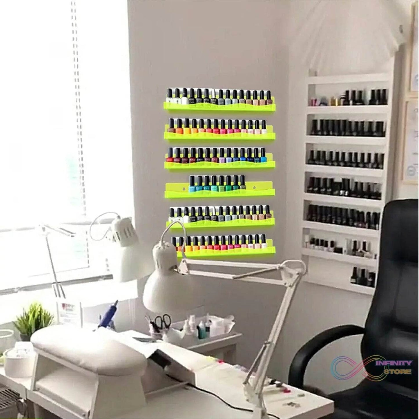 Acrylic Floating Shelves Wall Mounted Shelves (1 Pc / 38 Cm Long) - infinityexculsivestore.com