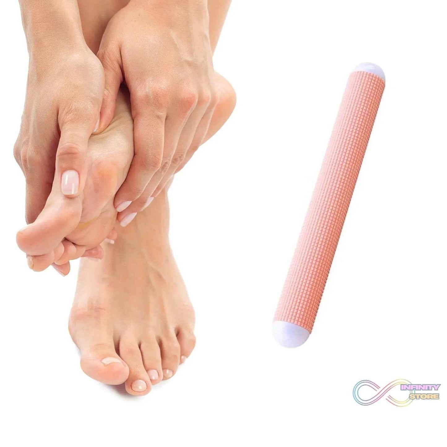 Acupressure Foot Roller Plastic With Massager Multicolor Plain Relief And Body Care - infinityexculsivestore.com