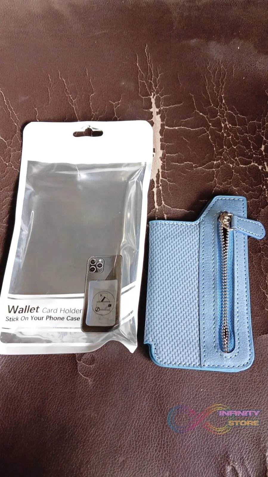Adhesive Card phone Holder, Card Wallet Phone Attachment (1 Pc / Mix Color) - infinityexculsivestore.com
