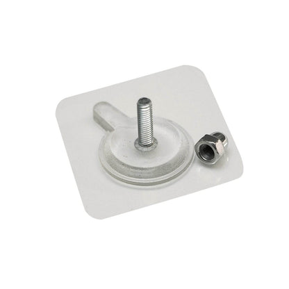 Adhesive Screw Wall Hook used in all kinds of places including household and offices for hanging and holding stuffs etc. - infinityexculsivestore.com