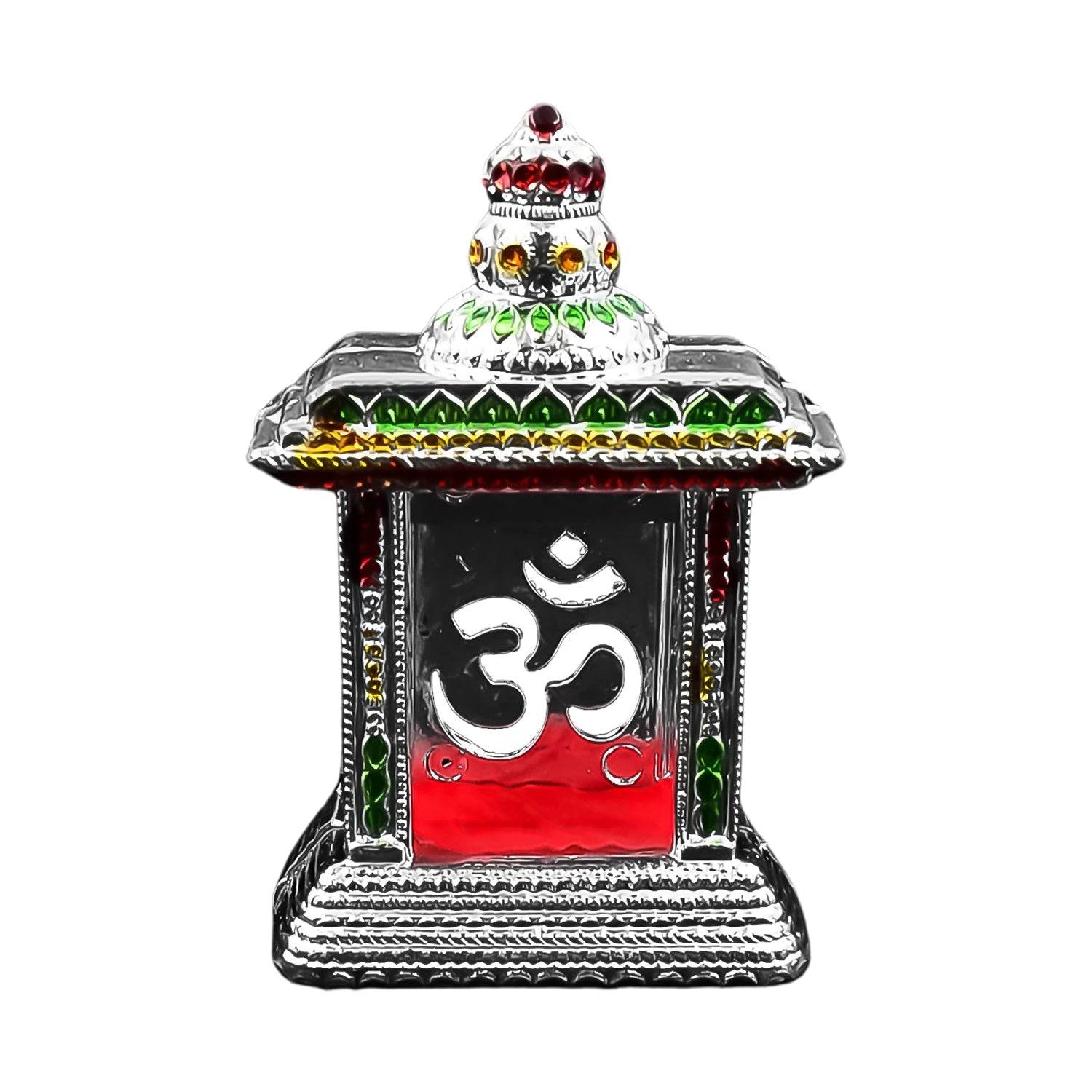Adhesive Small Om Temple, Car Dashboard Temple (1 Pc) - infinityexculsivestore.com
