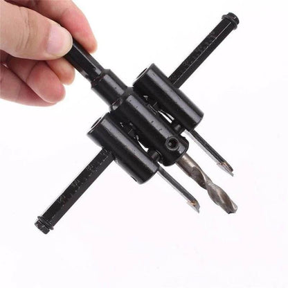 Adjustable Circle Hole Saw Drill Bit Cutter - infinityexculsivestore.com
