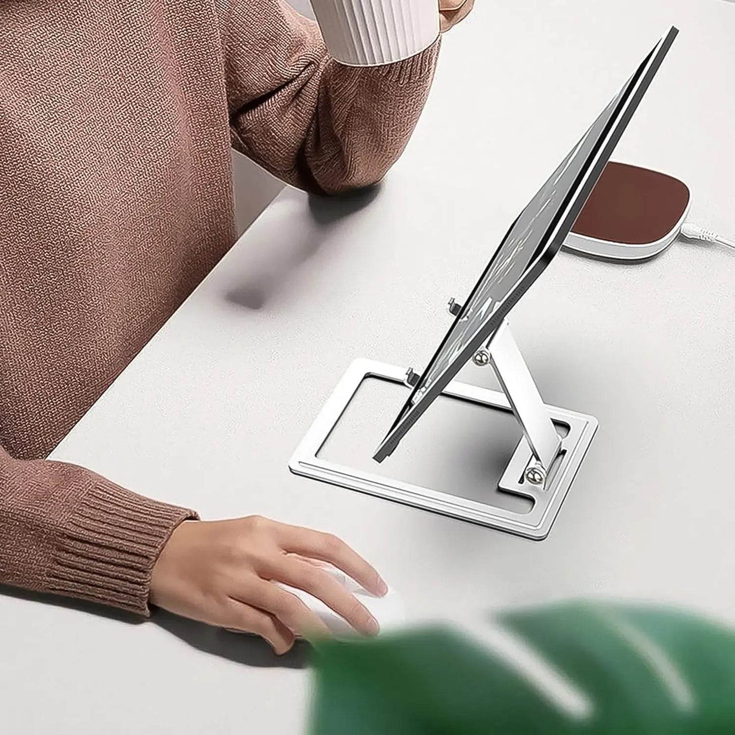 Adjustable Desktop Tablet Phone Stand Aluminium Alloy Stand For Phone (1 Pc) - infinityexculsivestore.com