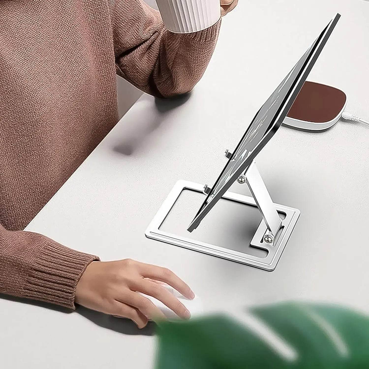 Adjustable Desktop Tablet Phone Stand Aluminium Alloy Stand For Phone (1 Pc) - infinityexculsivestore.com