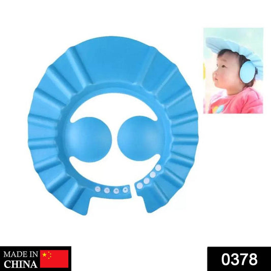 Adjustable Safe Soft Baby Shower cap - infinityexculsivestore.com