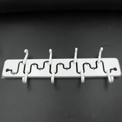 Adjustable Wall Hook: Slides for Easy Access (Bathroom & Home) - infinityexculsivestore.com