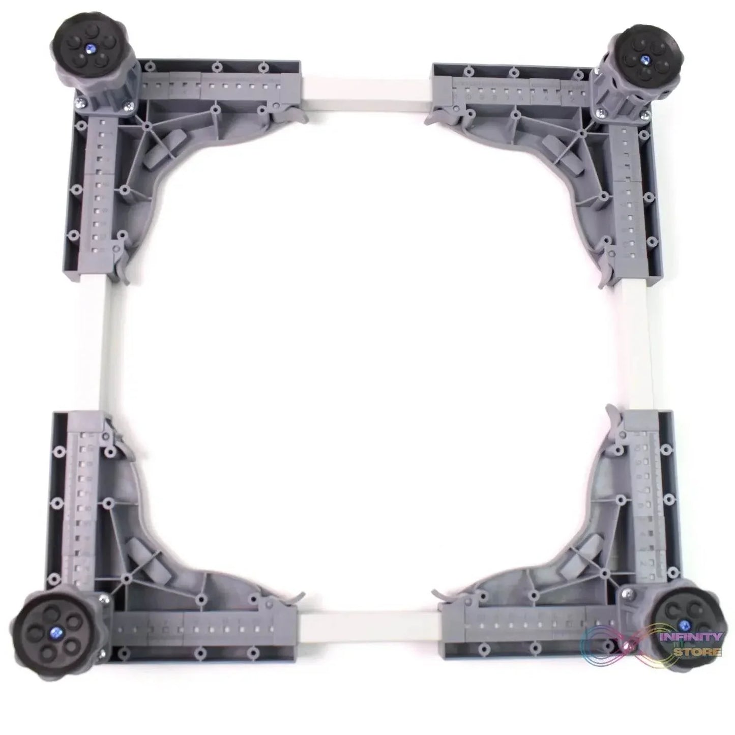 Adjustable Washing Machine Stand (1 Pc / 67×67 Cm Long Adjust) - infinityexculsivestore.com