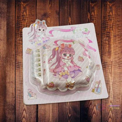 Adorable Cartoon Diary: Fun & Fancy Pages for Kids (Pocket Size, 1 Pc) - infinityexculsivestore.com