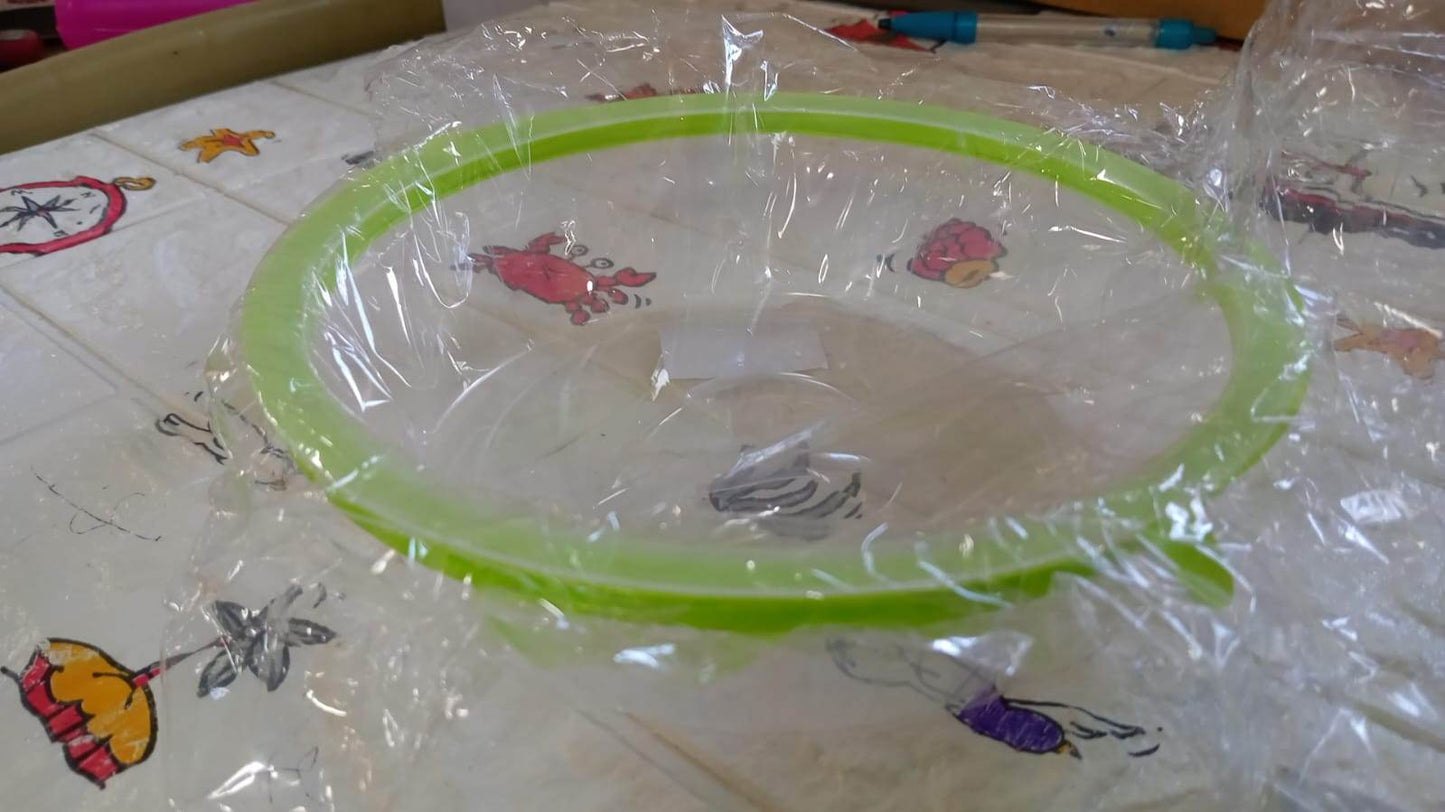 Air-Tight Microwave Oven Dish Cover Microwave Splatter Cover Food Cover Microwave Food Plate Kitchen Plate Dish Lid Dishwasher Safe - infinityexculsivestore.com