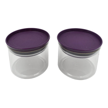 Air Tight & Unbreakable Kitchen Jar Set Food Storage Containers for Dry Fruits, Spices, Snacks, Pulses (2 Pcs Set) - infinityexculsivestore.com