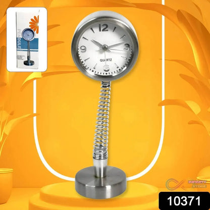 Alarm Clock on a Spring Extra Large, Silver Dial (1 Pc) - infinityexculsivestore.com