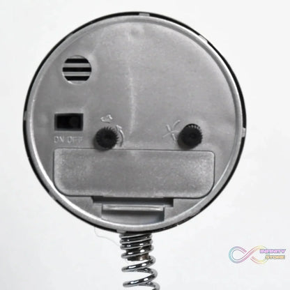Alarm Clock on a Spring Extra Large, Silver Dial (1 Pc) - infinityexculsivestore.com