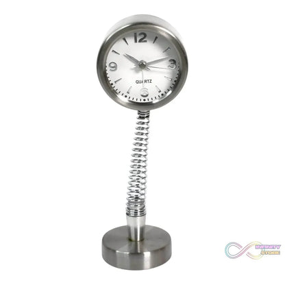 Alarm Clock on a Spring Extra Large, Silver Dial (1 Pc) - infinityexculsivestore.com