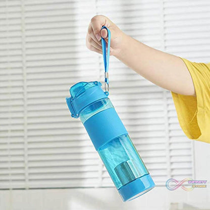 Alkaline Water Bottle, with Food Grade Plastic, Stylish and Portable (Particulates not included) - infinityexculsivestore.com