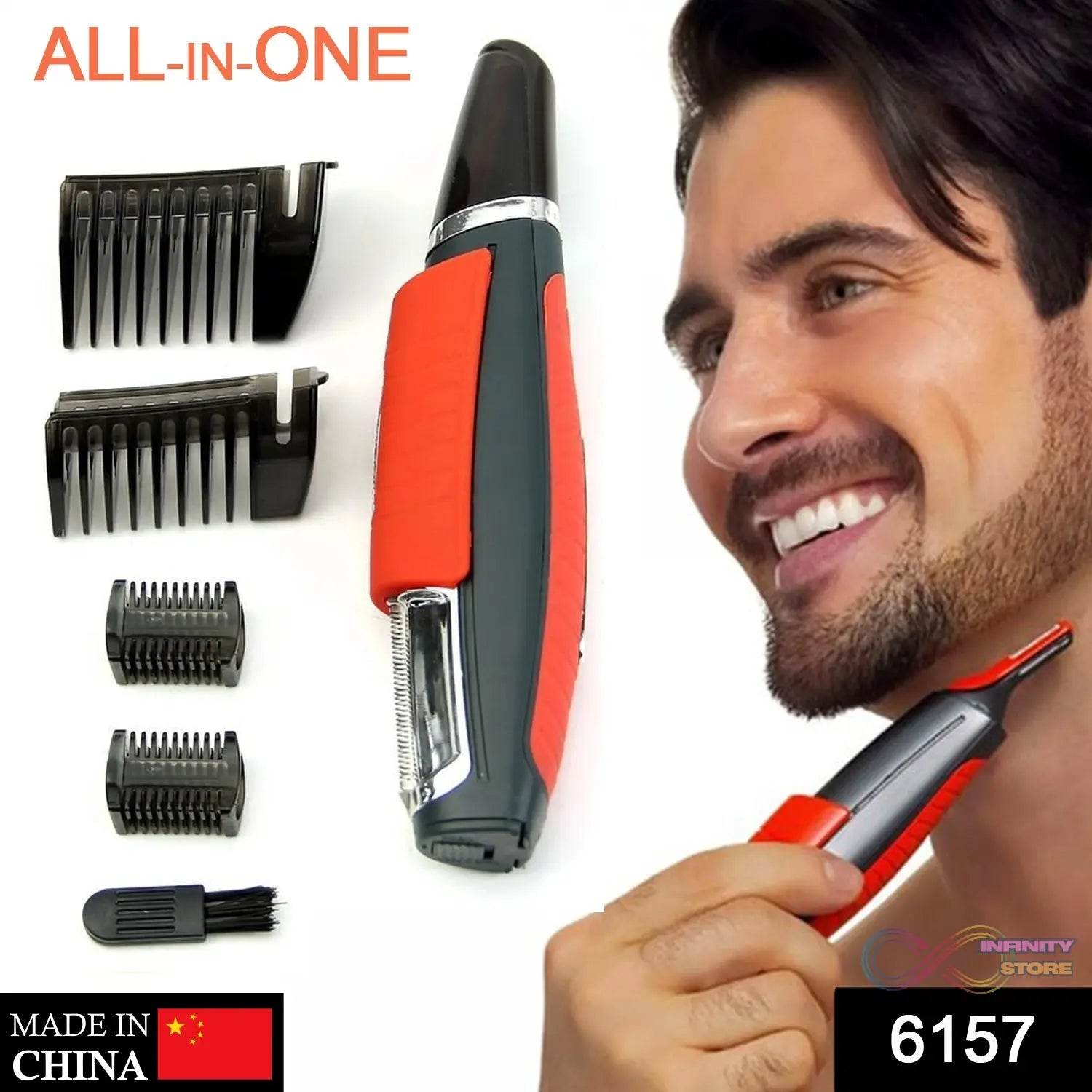 All in 1 Pre Trimmer used for trimming and cutting of facial and body hairs and all. - infinityexculsivestore.com