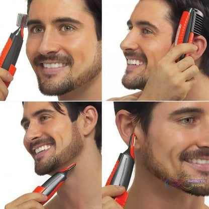 All in 1 Pre Trimmer used for trimming and cutting of facial and body hairs and all. - infinityexculsivestore.com