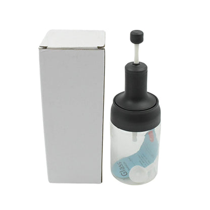 All-in-One Seasoning Jar: Heat-Resistant Glass with Spoon (1 Pc) - infinityexculsivestore.com