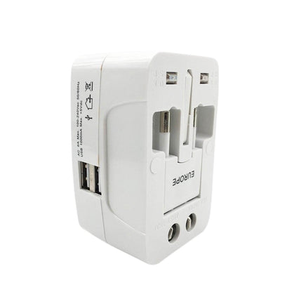 All-in-One Universal Worldwide Travelling AC Adaptor Plug (AU / UK / US / EU) International Power Charger Electric USB Power Plug Socket Adapter Converter (1 Pc) - infinityexculsivestore.com