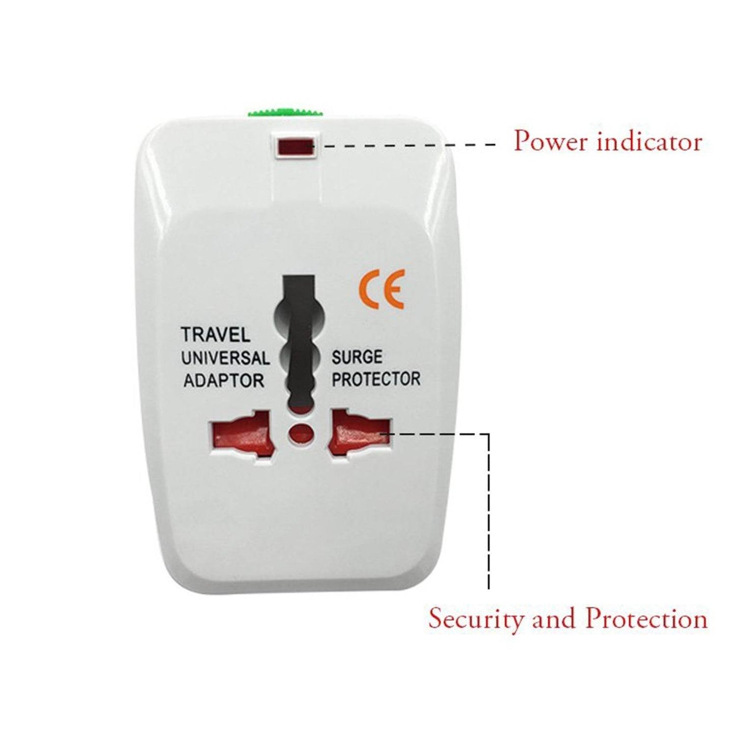 All-in-One Universal Worldwide Travelling AC Adaptor Plug (AU / UK / US / EU) International Power Charger Electric USB Power Plug Socket Adapter Converter (1 Pc) - infinityexculsivestore.com