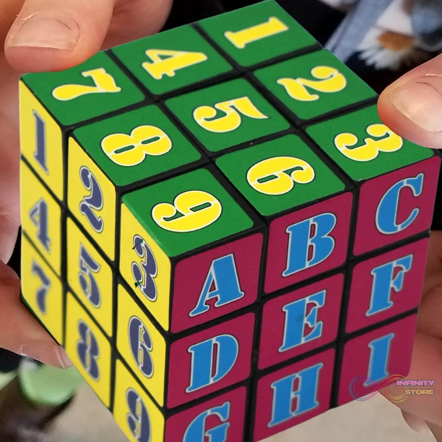 Alpha Numeric Cube used for entertaining and playing purposes by kids, children’s and even adults etc. - infinityexculsivestore.com