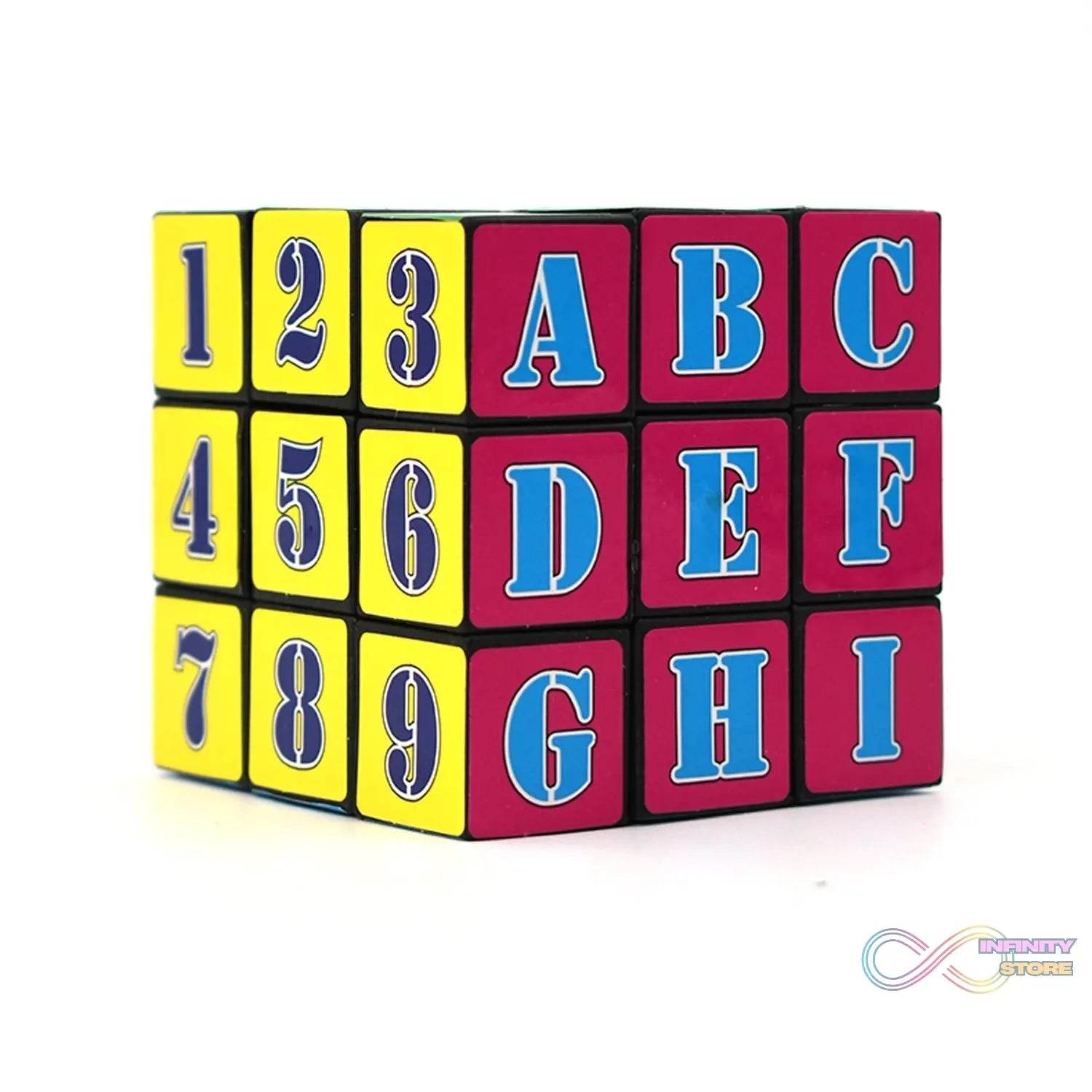 Alpha Numeric Cube used for entertaining and playing purposes by kids, children’s and even adults etc. - infinityexculsivestore.com
