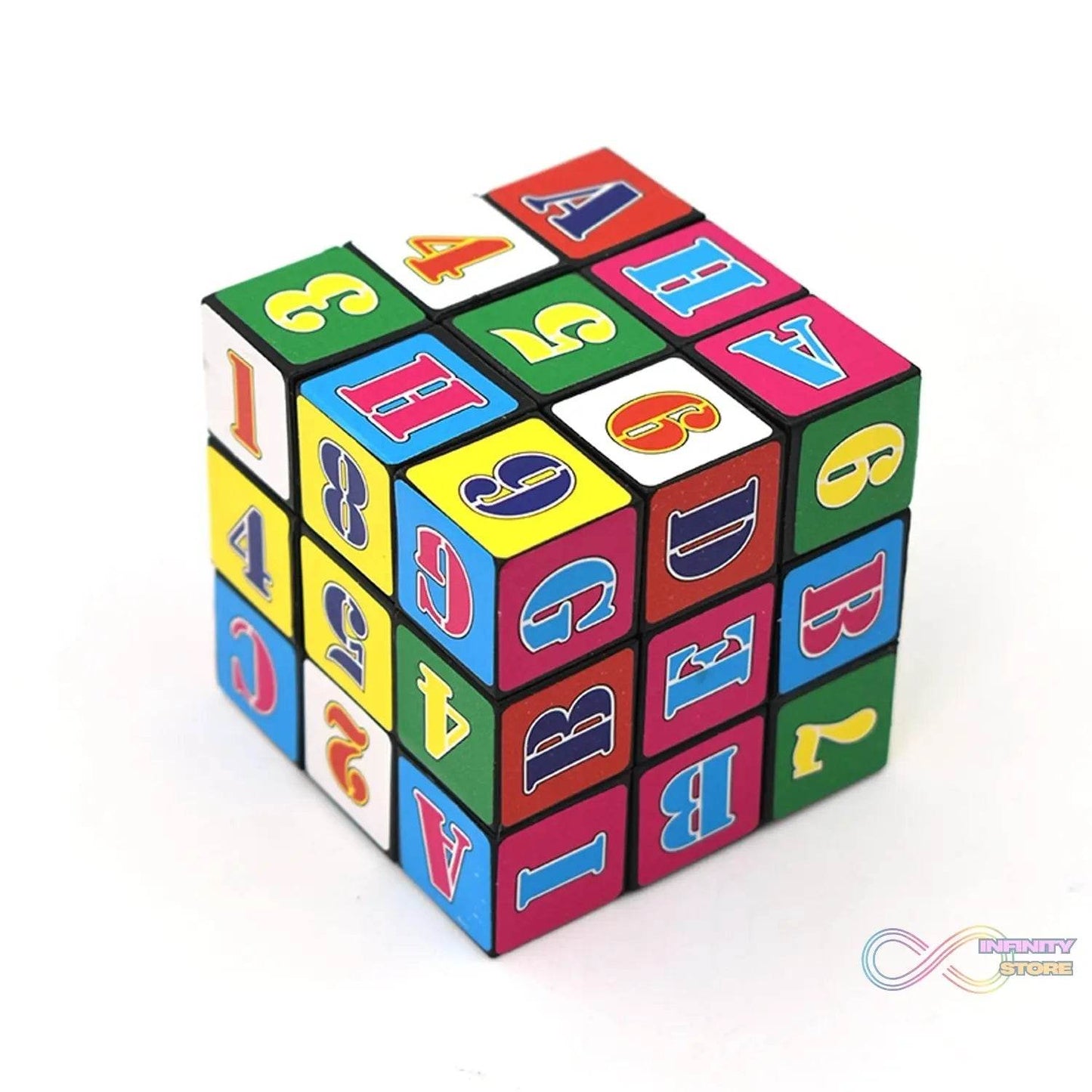 Alpha Numeric Cube used for entertaining and playing purposes by kids, children’s and even adults etc. - infinityexculsivestore.com