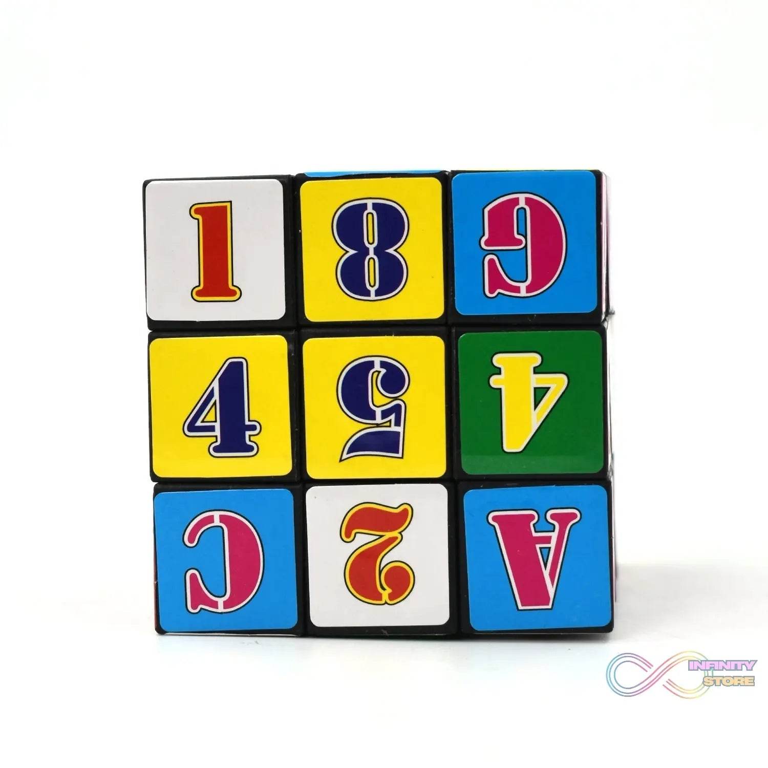 Alpha Numeric Cube used for entertaining and playing purposes by kids, children’s and even adults etc. - infinityexculsivestore.com