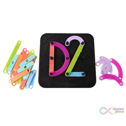 Alpha Numeric Puzzle - Alphabet Construction Puzzle - infinityexculsivestore.com