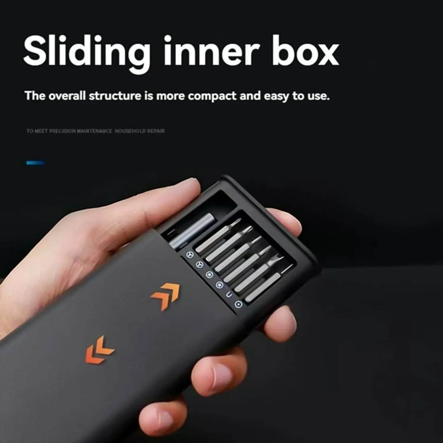 Aluminium 24 in 1 Precision Screwdriver Set, Screwdriver Tool Set (24 Pcs Set) - infinityexculsivestore.com