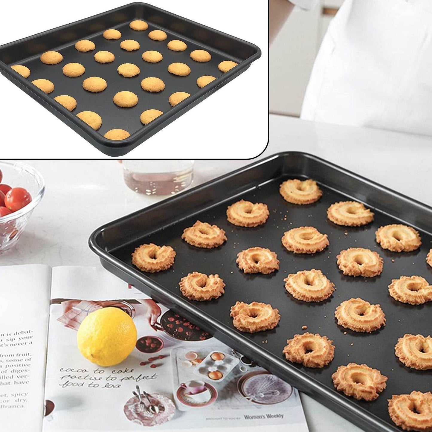 Aluminium Cake Mould Cake Baking Tray - infinityexculsivestore.com