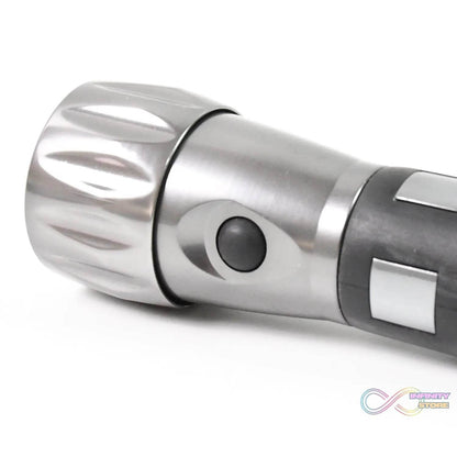 Aluminium Led/Xenon rubber grip Handtourch (3*1.5V AAA batteries / Not Included) - infinityexculsivestore.com