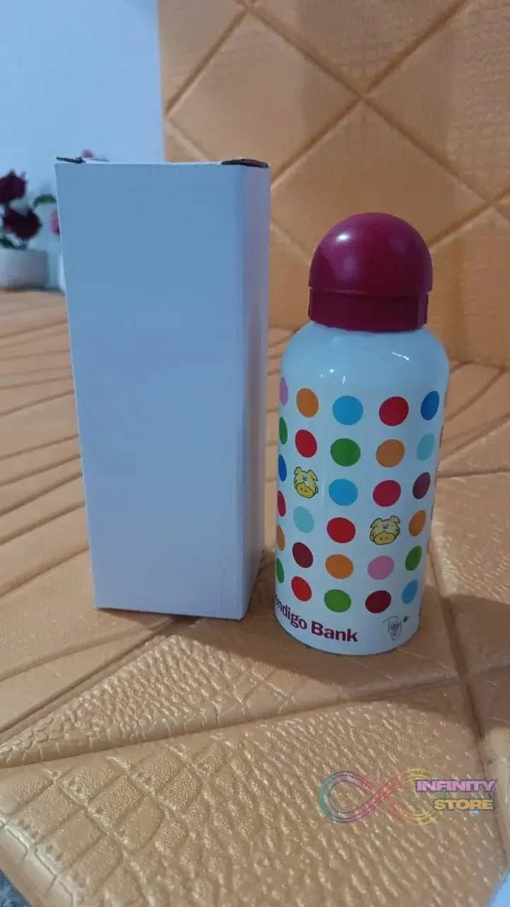 Aluminium, Metal Sports Water Bottle, 1 Pc (Capacity 350 ML Approx) - infinityexculsivestore.com