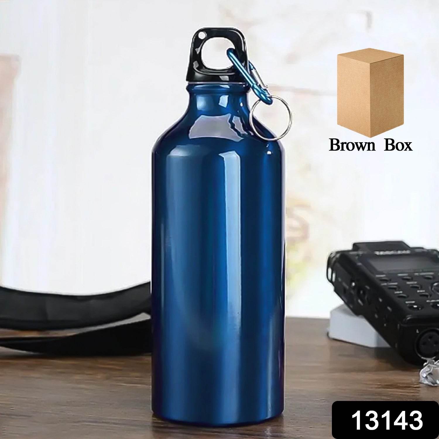 Aluminium Sports Water Bottle, 1 Pc (Capacity 300 ML Approx) - infinityexculsivestore.com