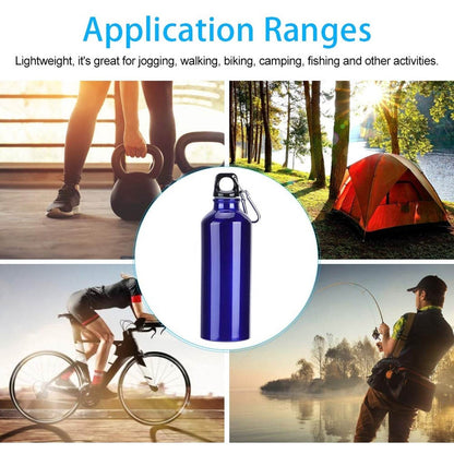 Aluminium Sports Water Bottle, 1 Pc (Capacity 300 ML Approx) - infinityexculsivestore.com