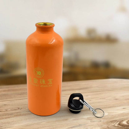 Aluminium Sports Water Bottle, 1 Pc (Capacity 400 ML Approx) - infinityexculsivestore.com