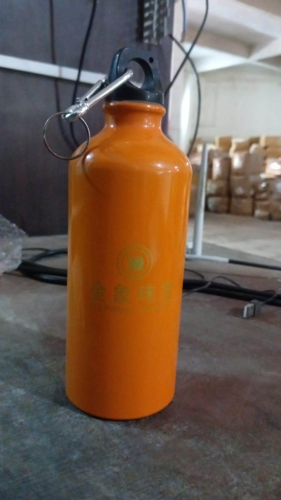 Aluminium Sports Water Bottle, 1 Pc (Capacity 400 ML Approx) - infinityexculsivestore.com