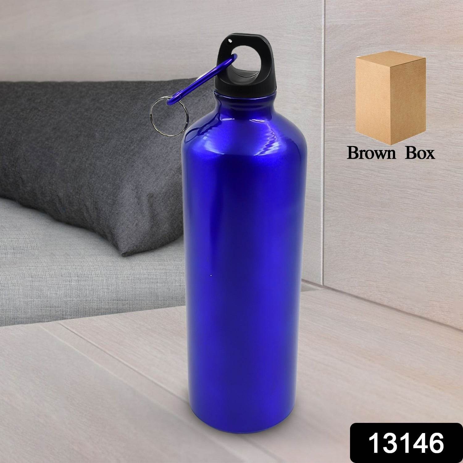 Aluminium Sports Water Bottle, 1 Pc (Capacity 500 ML Approx) - infinityexculsivestore.com